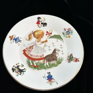 Arklow Little Bo Peep Nursery Rhyme 8” Plate Made in Republic of Ireland
